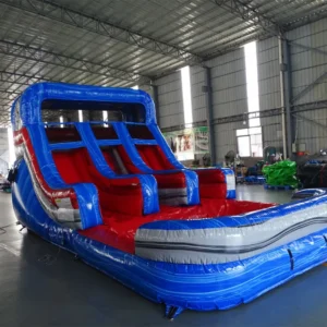 13′ baja splash dual lane water slide
