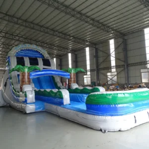 20′ rocky drop double lane water slide